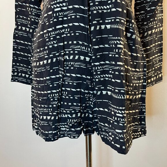 ASOS Women's Navy White Long Sleeved Romper Suit - US Size 6 - NWT - Picture 3 of 6